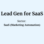 SaaS Lead Gen Case Study